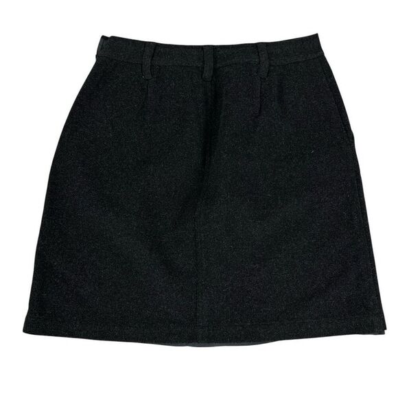 J. Crew Black Mini Skirt Size 2 - Picture 1 of 6